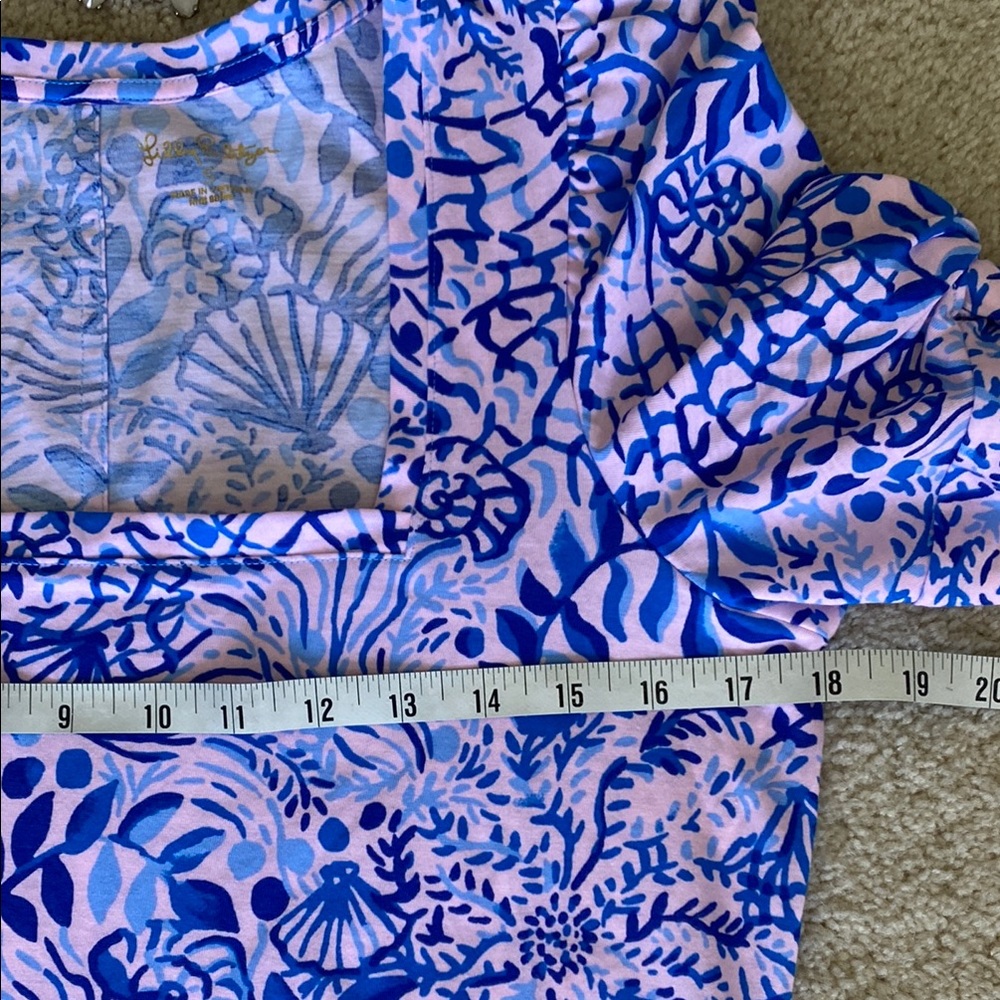 Lilly Pulitzer Blue and Pink Women's Dress, S, NWOT - Picture 7 of 10